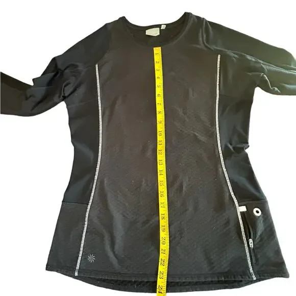Athleta Longsleeve Heatzone Running Shirt - Size L - Picture 8 of 11